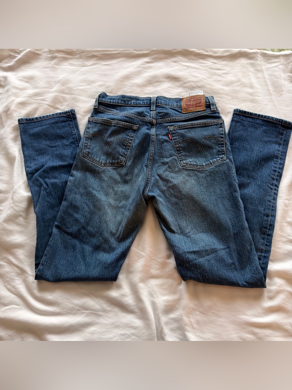 Levi’s 501 Button Fly Straight Leg Jeans W28 L32